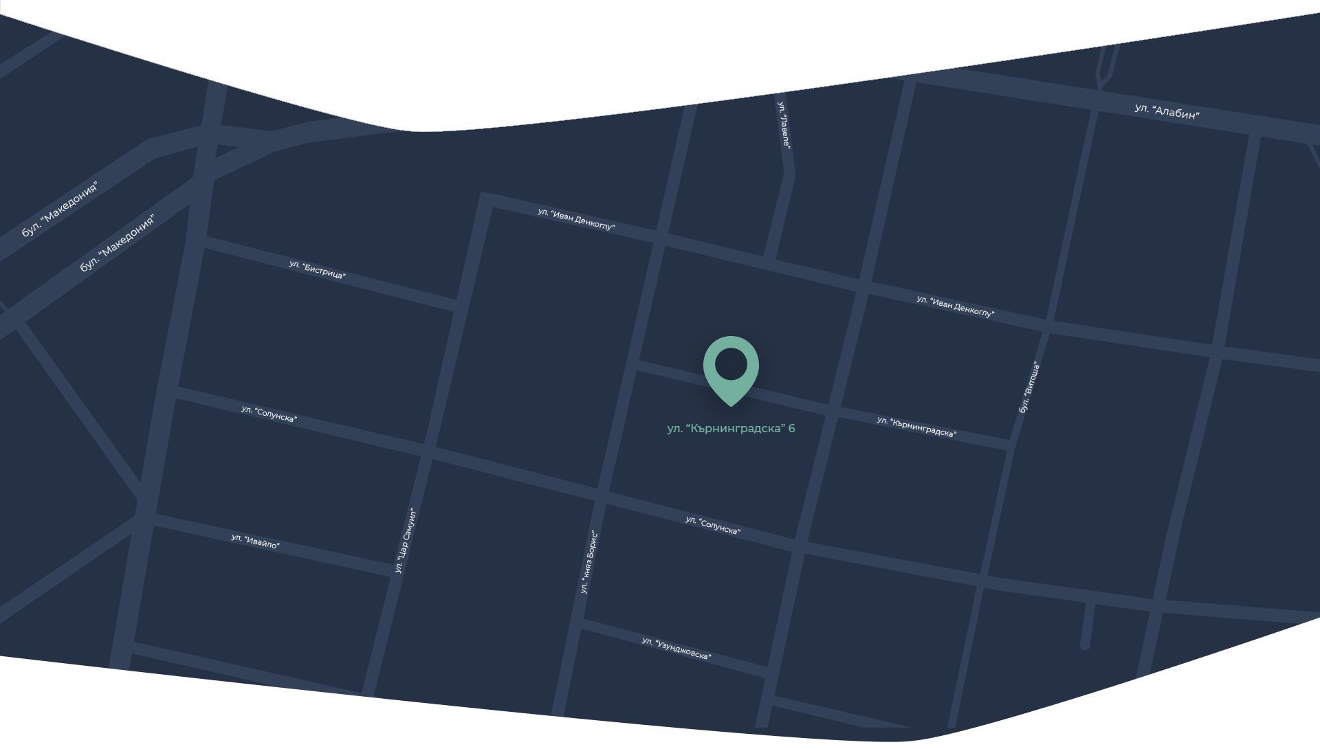 Карта студио 1 на сив фон